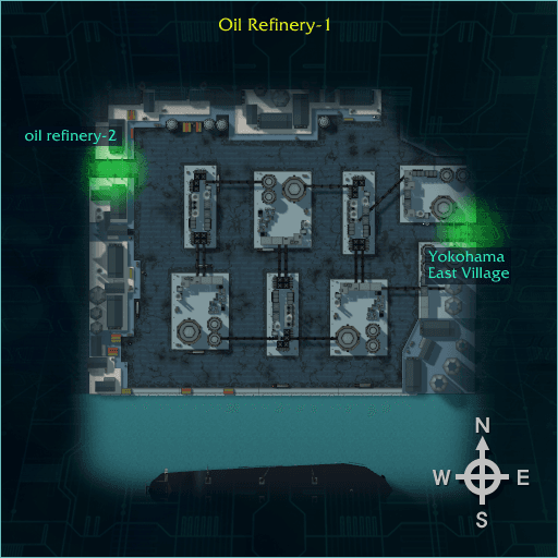 Oil Refinery 1 map