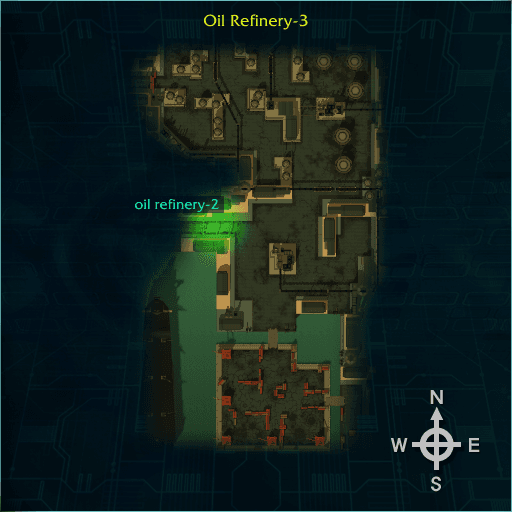 Oil Refinery 3 map