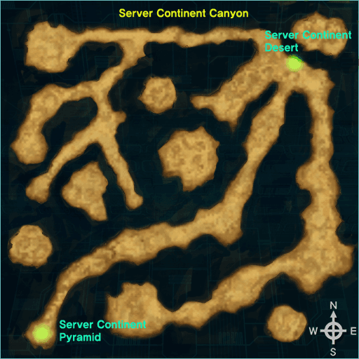 Server Continent Canyon