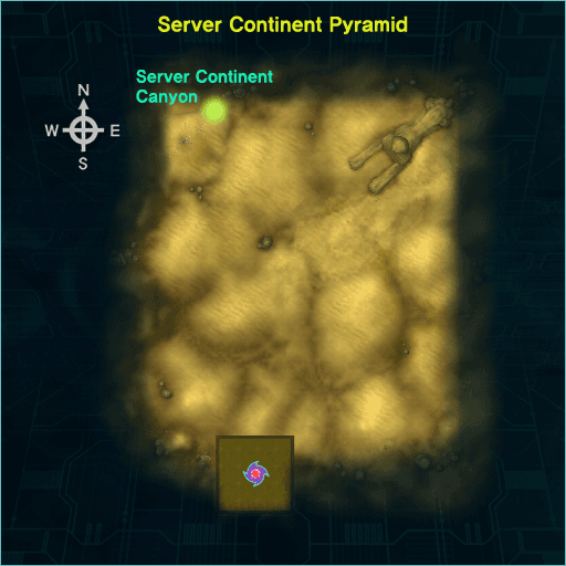 Server Continent Pyramid